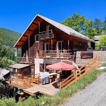 Chalet Ailleurs Appartement A Molines En Queyras エクステリア 写真