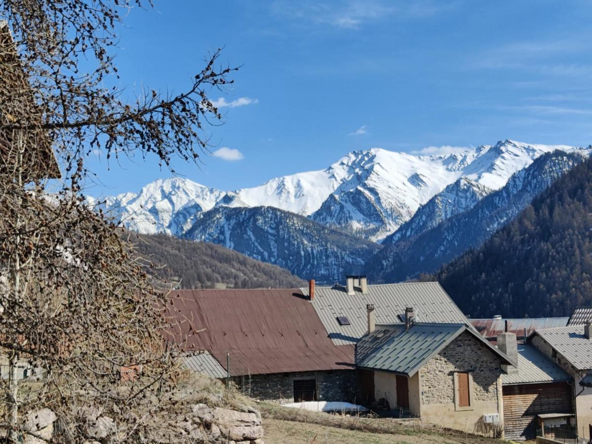 Chalet Ailleurs Appartement A Molines En Queyras エクステリア 写真