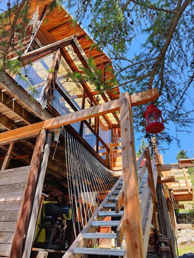 Chalet Ailleurs Appartement A Molines En Queyras エクステリア 写真
