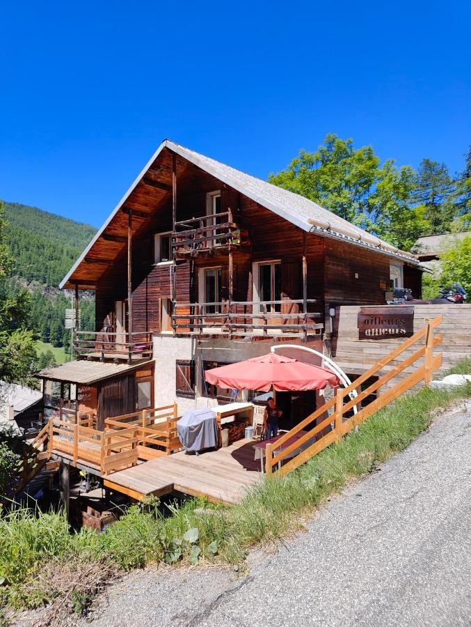 Chalet Ailleurs Appartement A Molines En Queyras エクステリア 写真