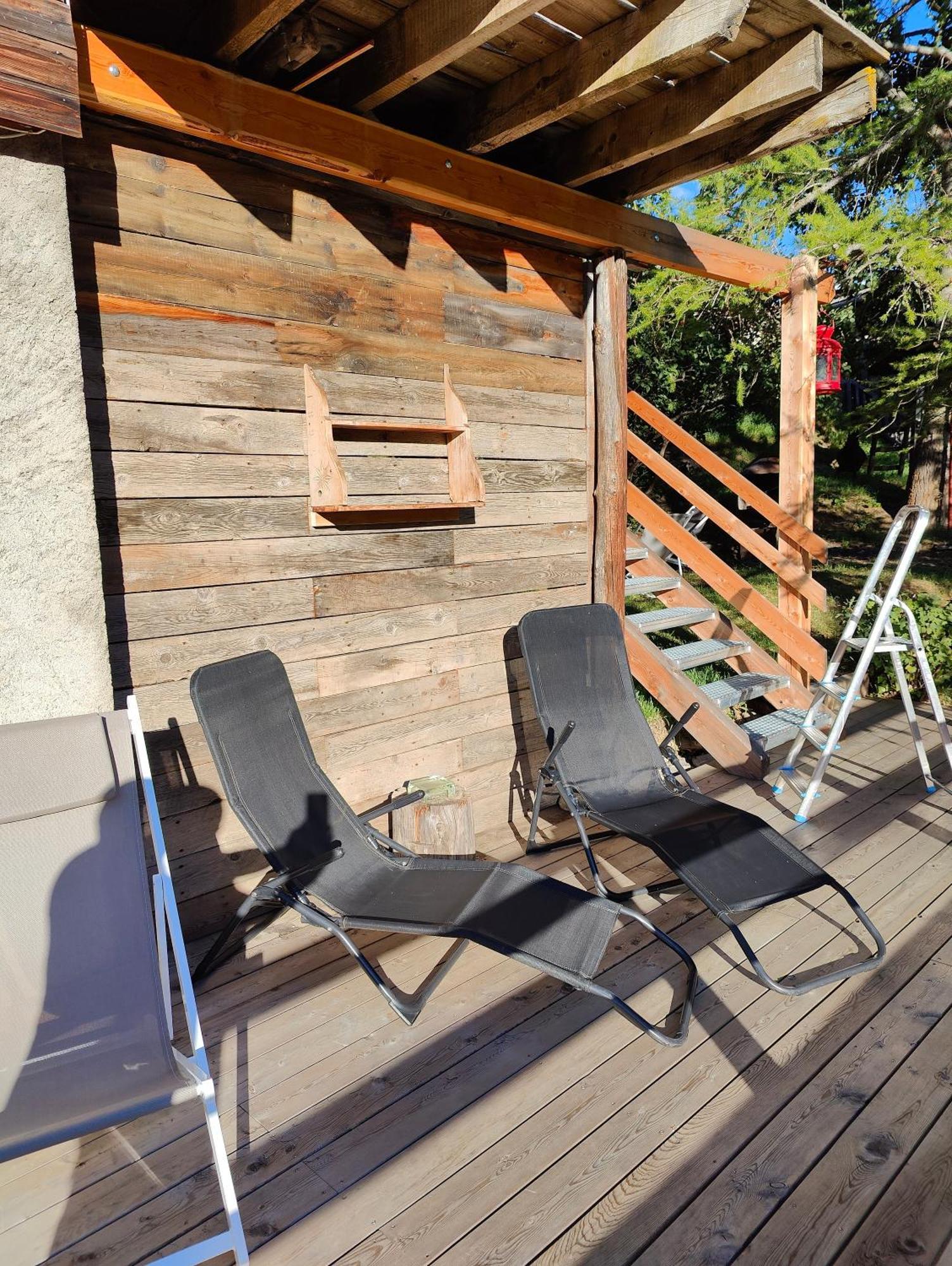 Chalet Ailleurs Appartement A Molines En Queyras エクステリア 写真